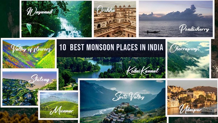India’s Top 10 Monsoon Destinations: Experience the Enchantment of Rain