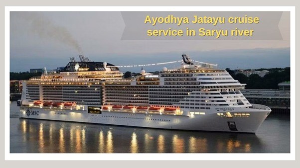 Scenic Cruise Rides started on the Saryu River at Ayodhya, the Newest Tourist Attraction